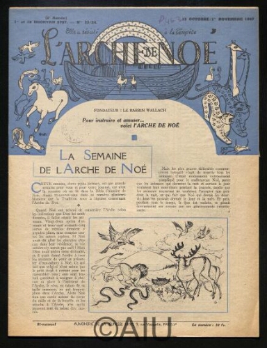 L’Arche de Noé N°23 (15 oct. 1947)